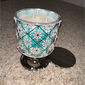 BBW  gel flake candle holder ❄️